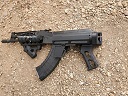 *Folding Adapter with Shockwave Blade 2.0 and Machined Grip for AK 47 DRACO/MINI/MICRO DRACO
